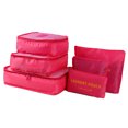 thumbnail image 1 of 6pcs Cubos de embalaje Bolsas de equipaje Organizador Durable Viaje Equipaje de viaje Organ Abanopi Equipaje y bolsos, 1 of 7