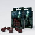 thumbnail image 2 of Q-Workshop Games Runic Dice Set Black - Red (7), 2 of 3