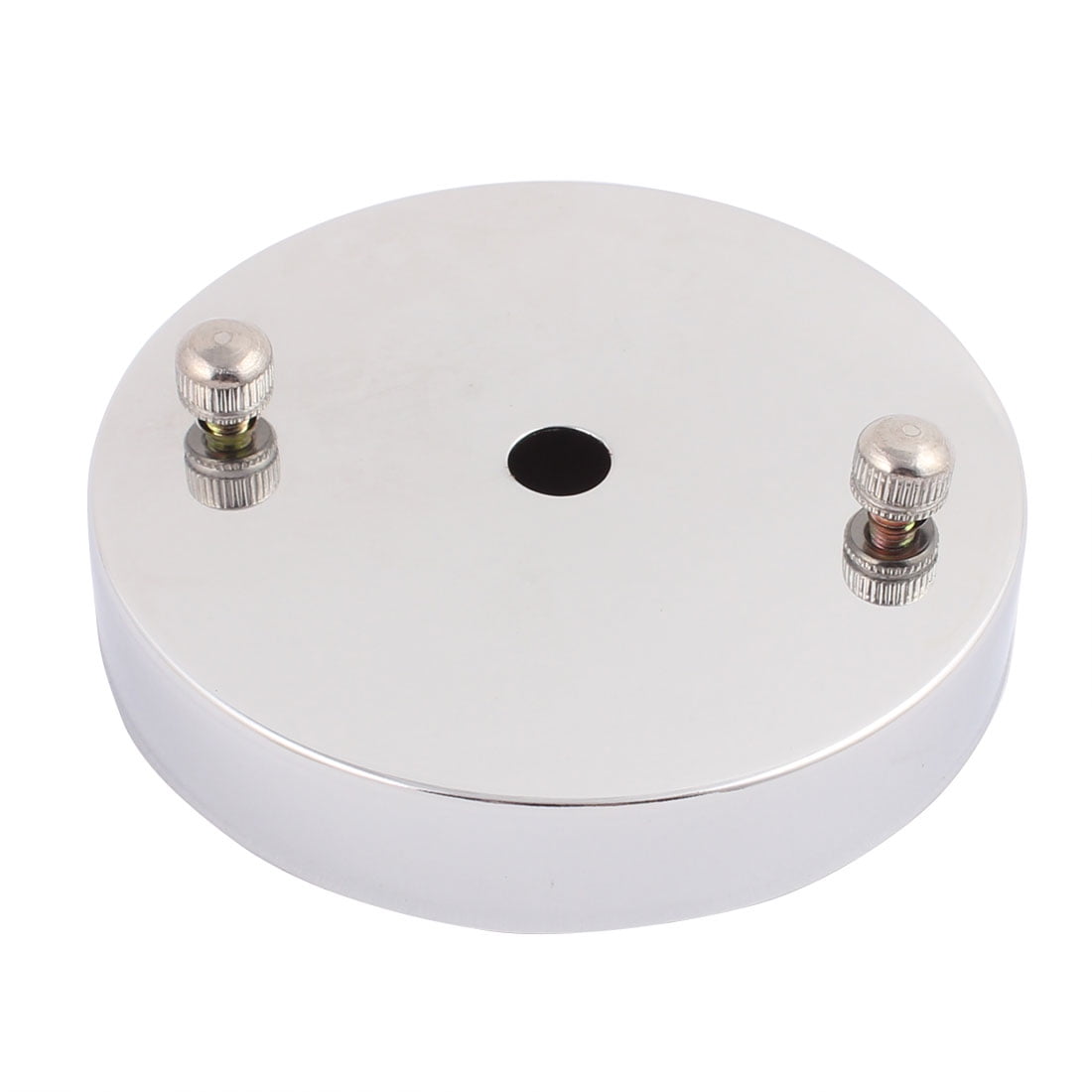 Ceiling Plate Straight Edge Base Pendant Light Accessorie 100mmx20mm Ceiling Plate Straight Edge Base Pendant Light Accessorie 100mmx20mm Chrome Tone
