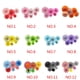 thumbnail image 2 of Naiovety 6 unids/set abanico plegable de papel decoración de fiesta en casa de una sola capa abanico de flores plegable DIY Kits de decoración para fiestas rosado, 2 of 6