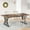 Brown/Black, variant on Finmind Farmhouse Dining Table for 6, 71" Rectangular Wood Kitchen Table for Dining Room, Kitchen(Brown/Black)