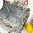 thumbnail image 4 of Lunch Bag  Reusable Large Heat Insulation Lunch Box For Work  Adult Folding Handbag For Office  Foldable Bag With Pocket, 4 of 8