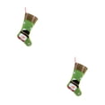 thumbnail image 4 of Bearachild Calcetín de Navidad lindo árbol de Navidad chimenea regalos bolsa calcetín hogar Hotel Bar vacaciones decoración colgantes adornos Type3 NO3, 4 of 6