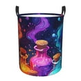 thumbnail image 1 of Balery Colorful Potion Bottles Magic Cesta de ropa redonda con asas, impermeable, independiente, para ropa, juguetes, dormitorio y familia-Medium, 1 of 6