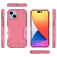 thumbnail image 5 of CoverON For Apple iPhone 15 Phone Case, Military Grade Heavy Duty Rugged Cover Grip, Pink, 5 of 9
