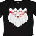 thumbnail image 4 of Inktastic Ten Pins for Bowling Boys or Girls Long Sleeve Baby Bodysuit, 4 of 5