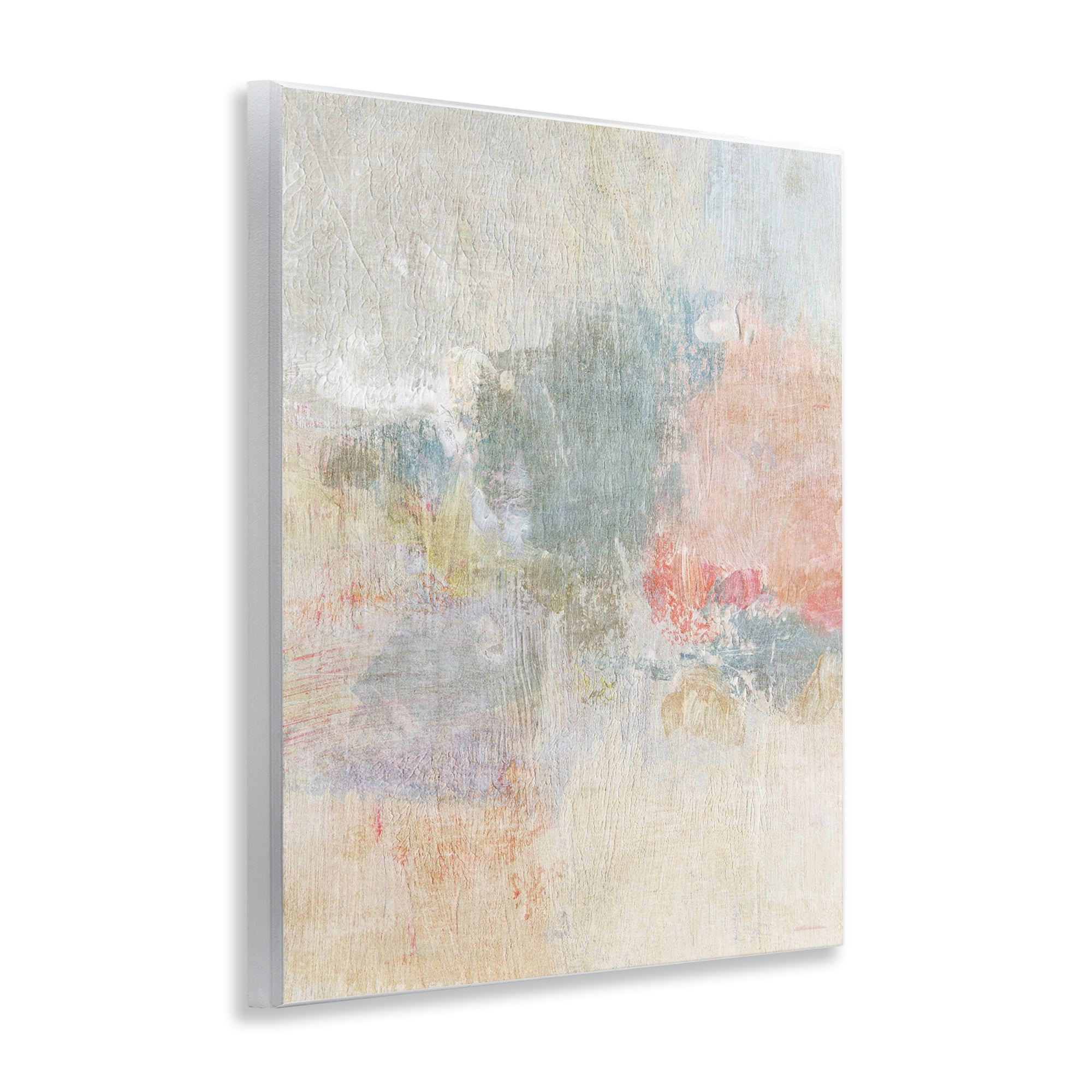 Stupell Industries Soft Ombre Abstraction Abstract Painting Unframed Art Print Wall Art, 11 x 14