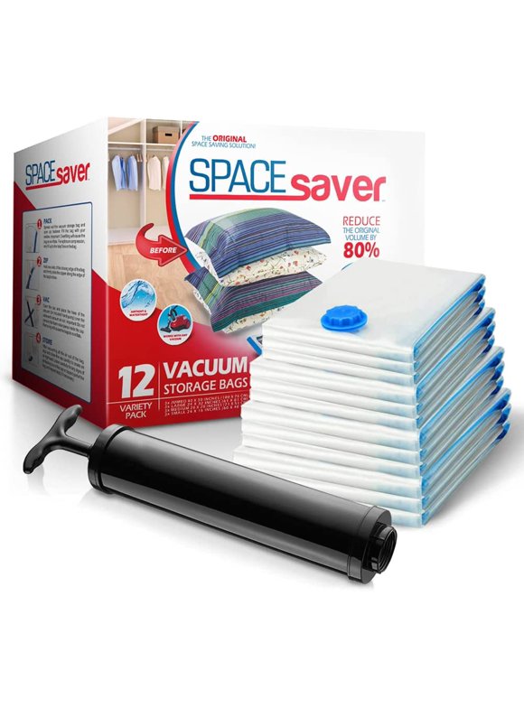 Vacuum Storage Bags in Closet Organizers