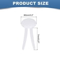 thumbnail image 2 of Uxcell 1000Pcs Paper Brass Fasteners Split Pins White 0.2 x 0.35", 2 of 7