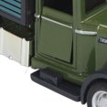 thumbnail image 3 of Modelo de camión de transporte Diecast 1:32, coche de aleación de juguete, transportador clásico Retro americano para niños, 3 of 8