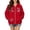 C-RD1246, variant on DHFJKG Zip Up Hoodies Women Cute Cat Printed Sweatshirts Kawaii Long Sleeve Fall Sports Jackets