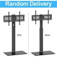 thumbnail image 5 of FITUEYES Universal TV Stand Base with Swivel Mount Height Adjustable for 32 to 65 Inch TV, TT107501MB-1, 5 of 8