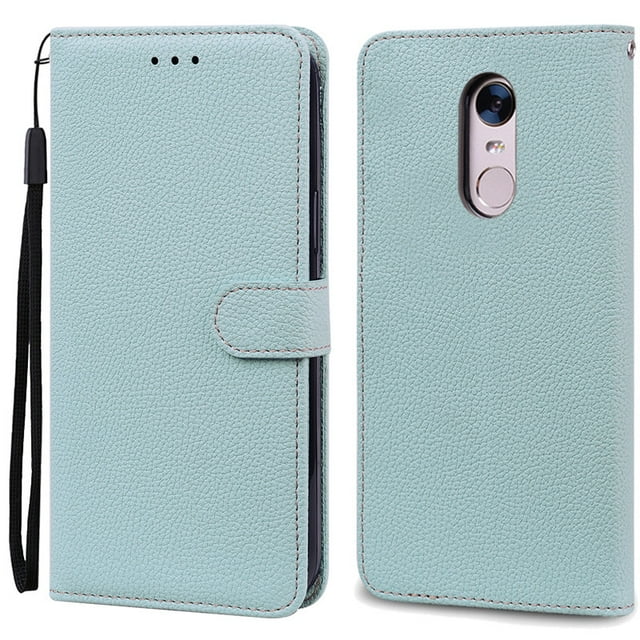 For Xiaomi Redmi 5 Plus Case Redmi 5 Shockproof Wallet Flip Case for Xiomi Redmi 5 plus 5plus Phone Cases Leather Fundas Shell Light Blue For Redmi 5