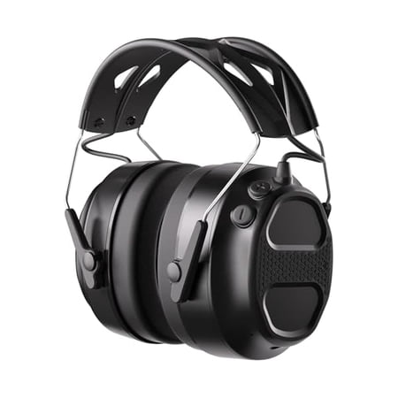 Bluetooth 5.4 Hearing Protection Headphones with Rechargeable Battery 120H Playtime, Noise Reduction Ear Protection