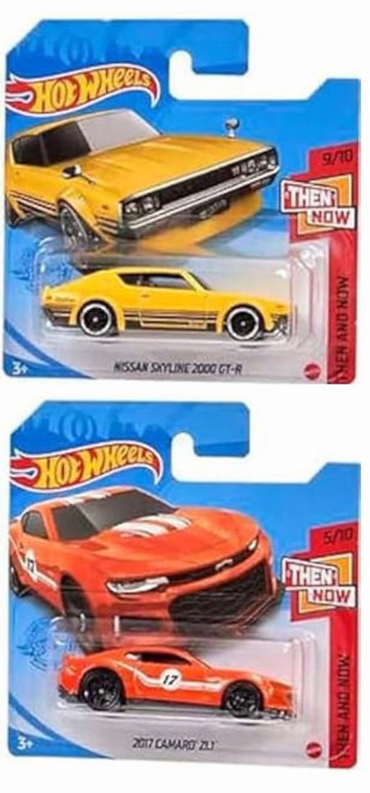 Hot Wheels 2021 Then and Now Complete Set of 10 Diecast Vehicles 1/10 Thru 10/10 (Short Card Version)