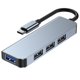 thumbnail image 1 of Tipo C Hub Drive Free USB C Extension Dock Ligero para Macbook Phone Tablets Hugtrwg Para estrenar, 1 of 9