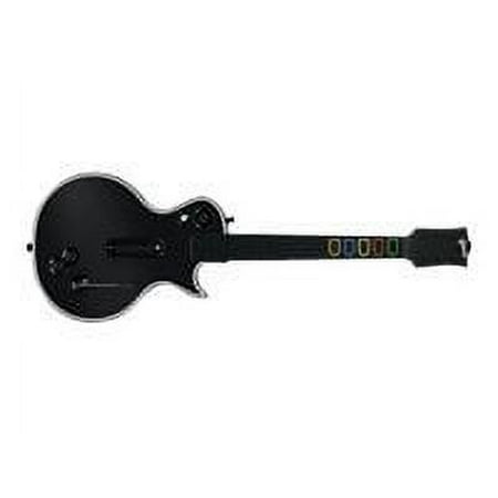 RedOctane Guitar Hero Wireless Les Paul Guitar Controller - Guitar attachment for game controller - black - for Xbox 360