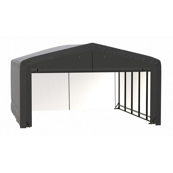 Garage ShelterTube classé vent/neige 20x23x12 Grs
