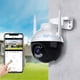 thumbnail image 1 of Cámara de seguridad HD de 4 MP, cámara WiFi de 2,4 GHz, cámara de seguridad para perros, cámara de vigilancia de gran angular para exteriores, cámara inalámbrica para el hogar, 1 of 9