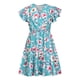 thumbnail image 4 of Moda mujer verano manga corta sexy casual estampado floral mini vestido Fridja  bnh3766, 4 of 8