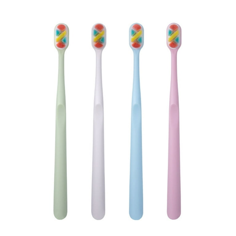 AOOOWER Silko Toothbrush Tooth Brushes for Men Tooth Brushes for Women Men Soft Bristle Toothbrush for Women Men