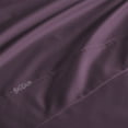 thumbnail image 3 of Universal AFT Berth 4 Piece Bed Sheet set for Boat 600 TC Silky Soft & Smooth Egyptian Cotton Plum Solid Fits mattress from 6” to 8" Inch Deep Pocket, Durable & Easy Washable, 3 of 5