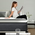 thumbnail image 7 of lemontalking 12 inch King Mattress,Medium Firm Hybrid Mattresses in a Box, 7 of 7