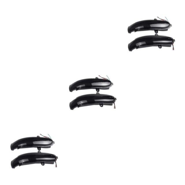 Speravity 1 par de luces intermitentes de indicador dinámico para coche, repuesto de luz de espejo lateral de señal de giro para W203 amarillo Type1 NO1