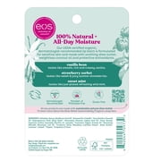 eos 100% Natural & Organic Lip Balm- Strawberry, Mint, Vanilla - 0.14 oz, 3 pack