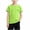 Green, variant on Boys' Mesh Quick Dry Short Sleeve T-Shirt, Crew Neck Sport Top with Triangle Logo Detail for Kids 2-11 Years, Blue
