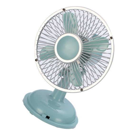 HGYCPP Desk Fan 2 Speed USB/AA Battery Adjust Angle Oscillating Table Fan Gift Choice
