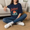 thumbnail image 2 of Gulfport Mississippi Vintage Sunset Wave Surf Graphic T-Shirt, 2 of 3