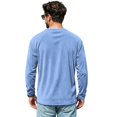 thumbnail image 5 of T Shirts for Man V Neck Long Sleeve Casual Basic Pullover Tee Soft Breathable Fabric V Neckline Regular Fit Tops, 5 of 7