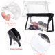 thumbnail image 4 of 6 bolsas de maquillaje transparentes, bolsas de artículos de tocador transparentes de PVC, bolsas de lavado, accesorios de almacenamiento para viajes, negocios y vacaciones., 4 of 6