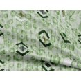 thumbnail image 4 of oneOone Rayon Mint Green Fabric Floral & Geometric Fabric For Sewing Printed Craft Fabric By The Yard 56 Inch Wide, 4 of 5