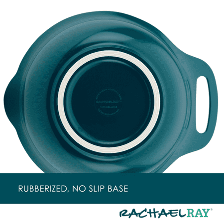 Rachael Ray - Tools and Gadgets 2-Piece Nesting Mixing Bowl Set - Light Blue and Teal