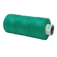 thumbnail image 1 of IBA Indianbeautifulart 10 Pcs Green Polyester Thread Hand Machine New Spun Quilting Sewing Supply, 1 of 4