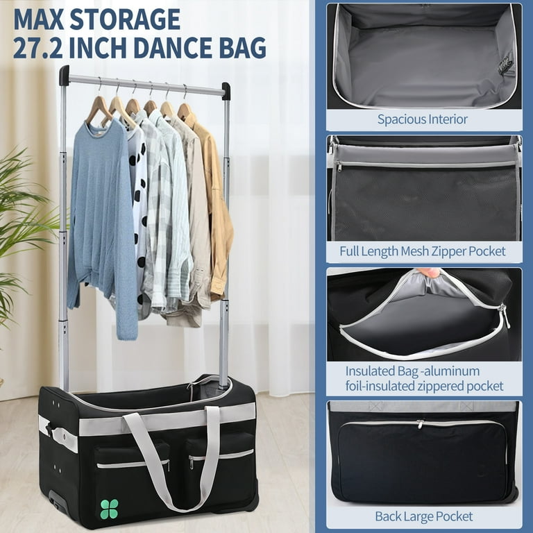 Lilypelle Collapsible Dance Garment Bag with Garment Rack Walmart