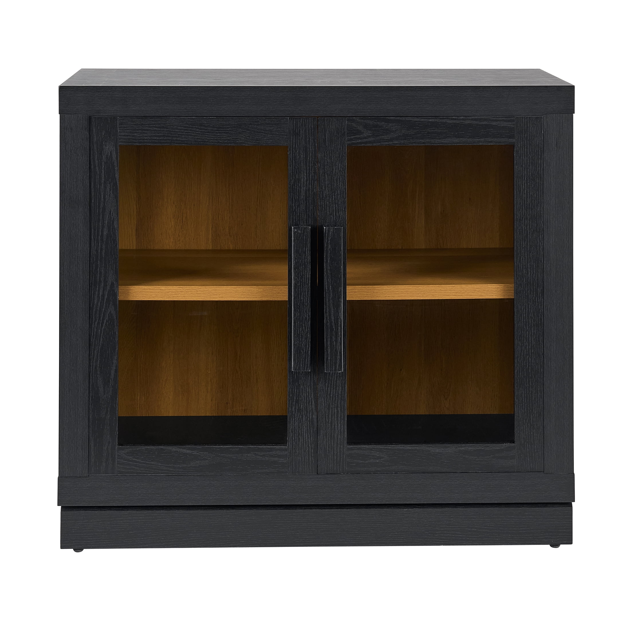 Better Homes & Gardens Ezra Accent Cabinet, Rich Black Finish