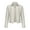 White, variant on Fashion Winter Jacket Womens Solid Color Short Thin Leather Jacket Long Sleeved Casual Jacket Long Sleeved Hooded Casual Jacket Red