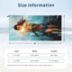thumbnail image 4 of Toalla de playa Gal Gadot, suave, de secado rápido, resistente a la arena, para piscina, yoga, gimnasio, camping, toallas de baño ligeras, regalo para niños, niñas, niños y adultos, 27,5 x 55 pulgadas, 4 of 8