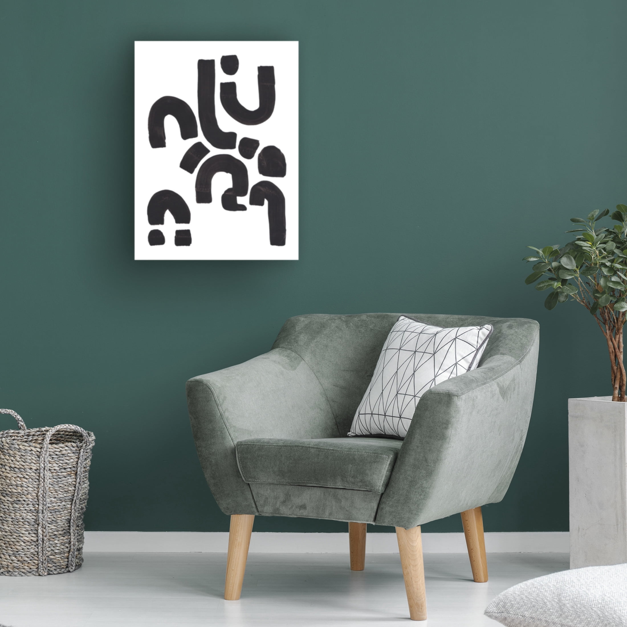 Trademark Fine Art Ejaaz Haniff Upside Down All Around Canvas Wall Art