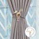 thumbnail image 5 of 2 ganchos para sujetar cortinas con forma de gato, accesorios para sujetar cortinas. dorado, 5 of 8