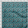 thumbnail image 4 of oneOone Cotton Poplin Sky Blue Fabric Geometric Sewing Craft Projects Fabric Prints By Yard 56 Inch Wide, 4 of 4