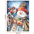 thumbnail image 4 of Pintura de diamante de Navidad, pared de diamantes de imitación, adultos, decoración de cumpleaños de Año Nuevo, regalos de Papá Noel, muñeco de nieve, pinturas para el hogar tipo 3 Advancent HA009247-03, 4 of 6