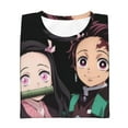 thumbnail image 3 of Demon Slayer Boys Girls T-Shirt 3d Print Graphic Short Sleeve Tee Shirt Tops For Kids Teens, 3 of 7