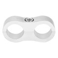 thumbnail image 2 of Acouto Car Modification Hose Separator Clamp, AN8 Universal Aluminum Alloy Oil Hose Tube Separator Divider Clamp, 2 of 8