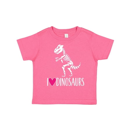 

Inktastic Dinosaur Tyrannosaur Skeleton Girls Gift Toddler Toddler Girl T-Shirt