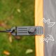 thumbnail image 4 of RV 8 piezas de clip para tienda de campaña al aire libre, tienda de techo, parasol, clip a prueba de viento, clip de plástico, clip de cuerda de viento, clip de tiburón brillar Electrónica, 4 of 5