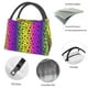 thumbnail image 4 of Fotbe Animal Paw Rainbow Bolsa Térmica Portátil con Estampado, Bolsa de Entrega de Alimentos Aislada, Bolsa Reutilizable de Gran Capacidad para Comidas y Supermercado, 4 of 6